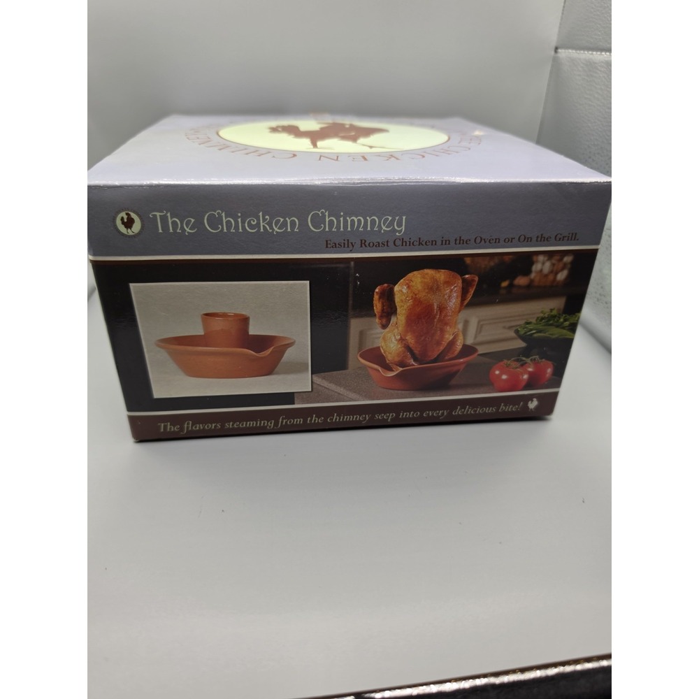 The Chicken Chimney Simonton Ceramic Chicken Roaster Oven Grill Thailand w/ Box - Picture 15 of 16